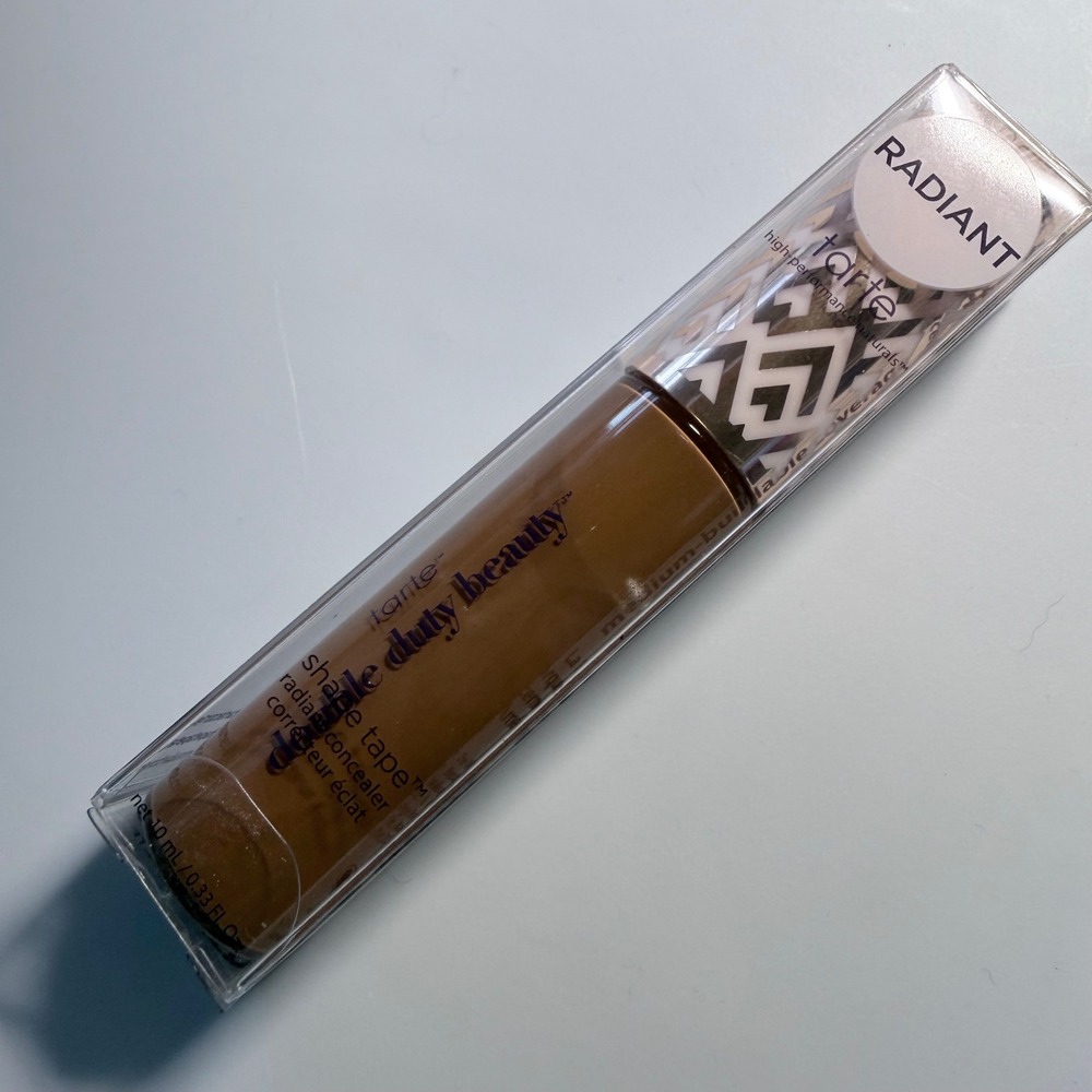 Tarte Shape Tape Radiant Concealer 53N Deep Double Duty Beauty New Sealed 10ml
